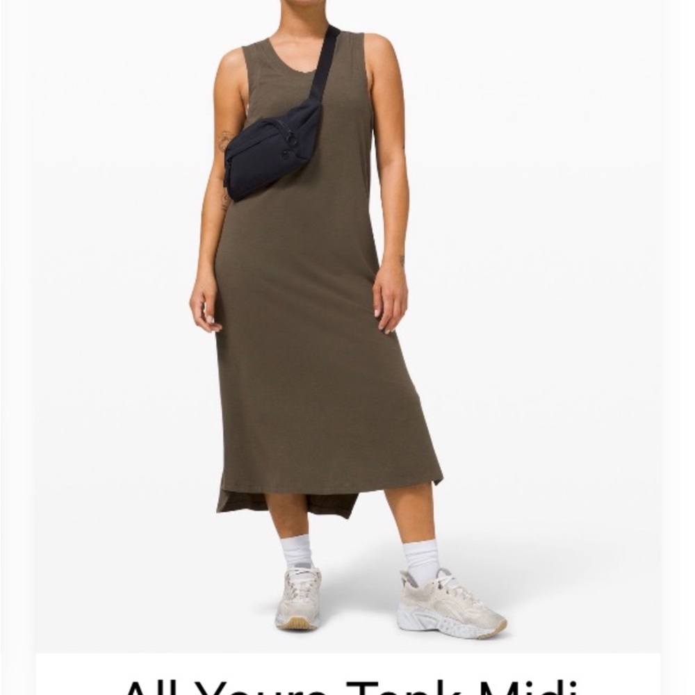 Lululemon All years tank midi dress